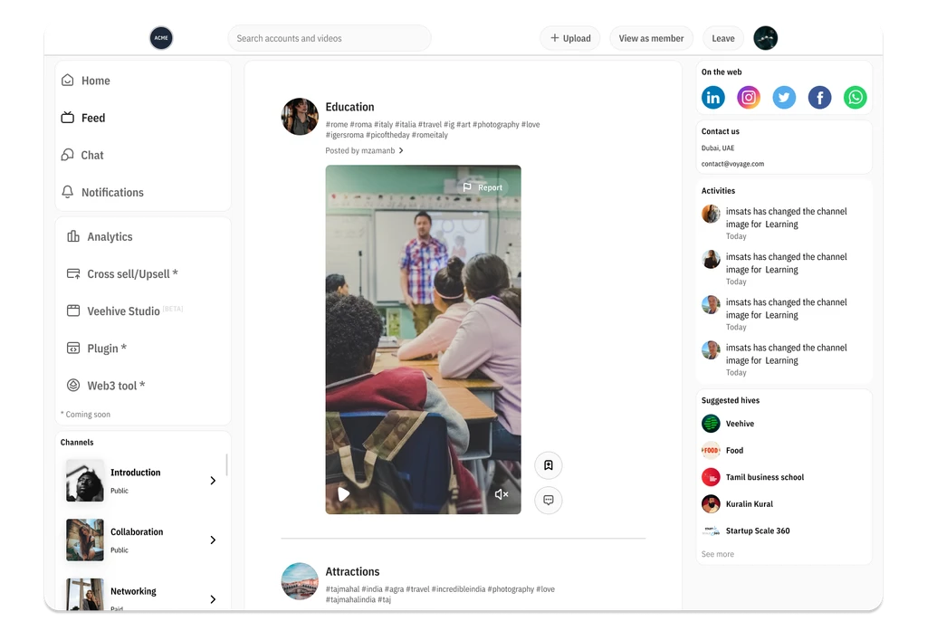 Creator dashboard — onboarding flow, content analytics, and monetization setup